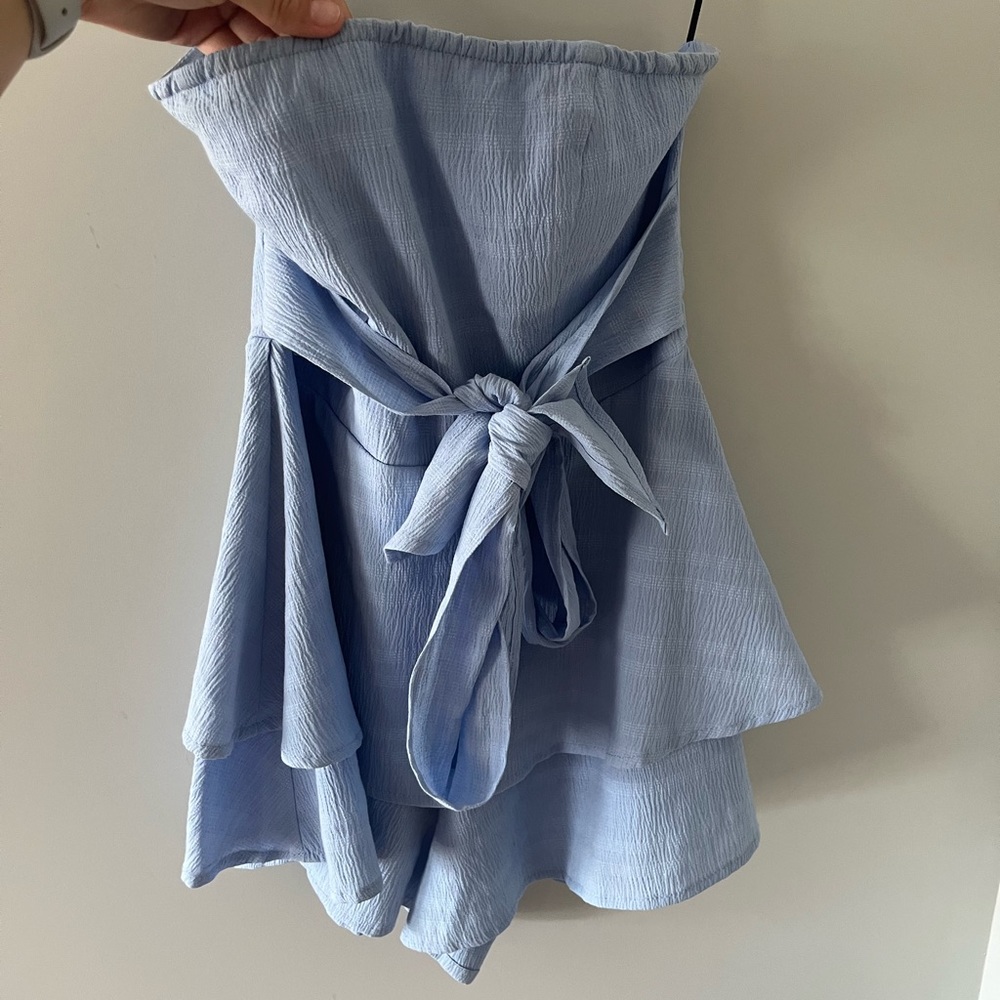 Blue Romper